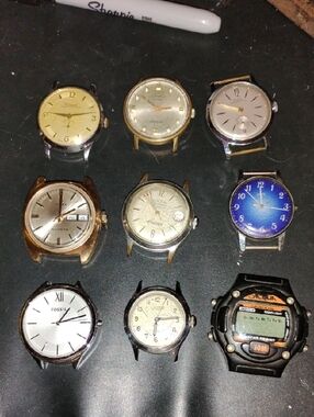 Men's Watch Lot With Some Great Vintage Pieces From The USA And The USSR!